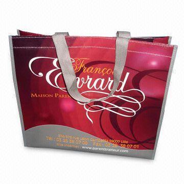 Sac réutilisable en PP non-tissé 50x62x12cm personnalisé image