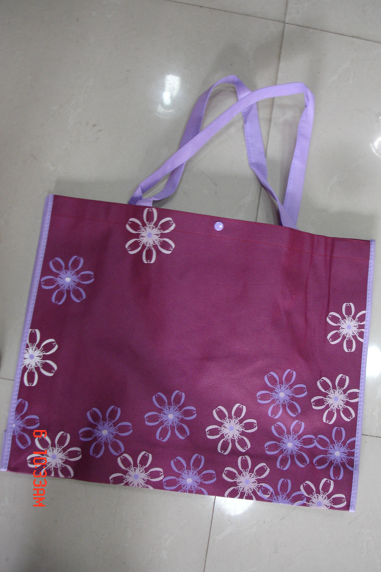 Sac réutilisable en PP non-tissé 43x41x11cm personnalisé image