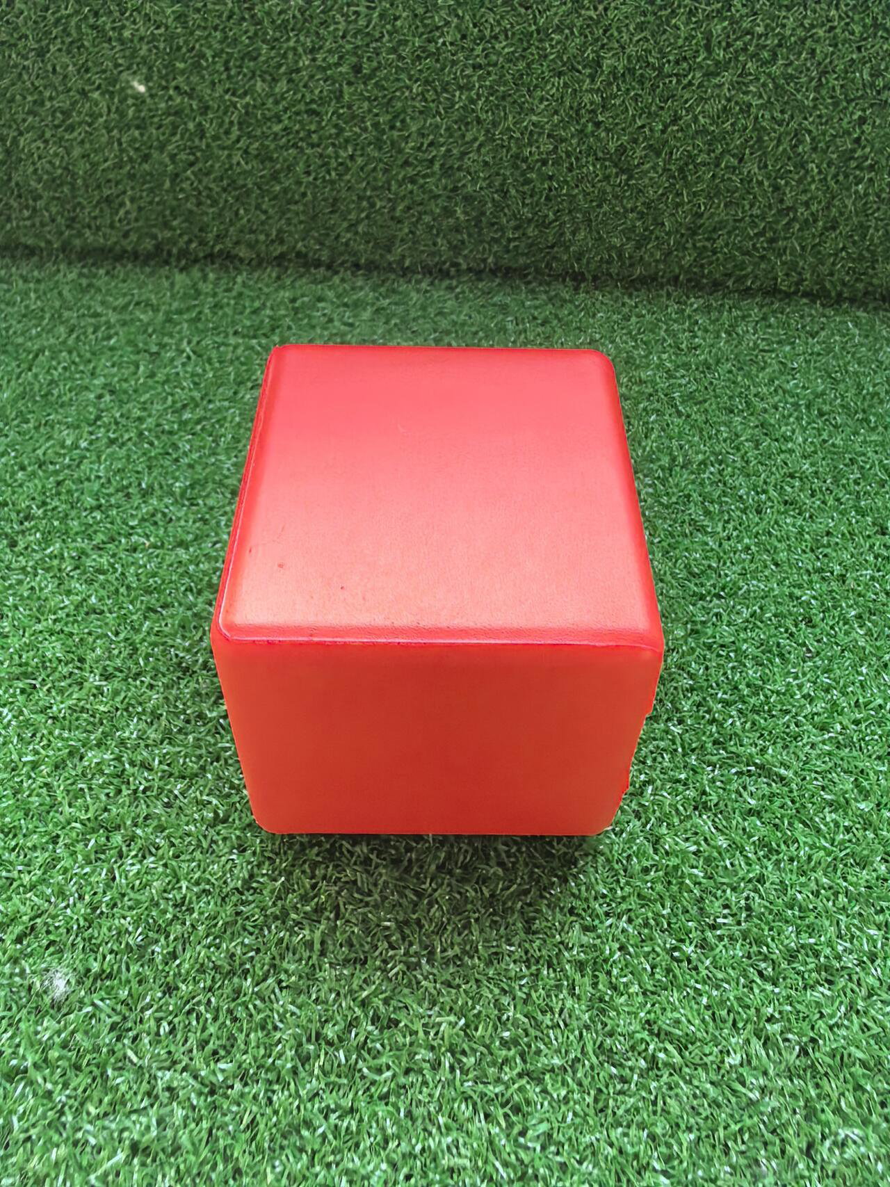 Dé en mousse PU rouge, non imprimé