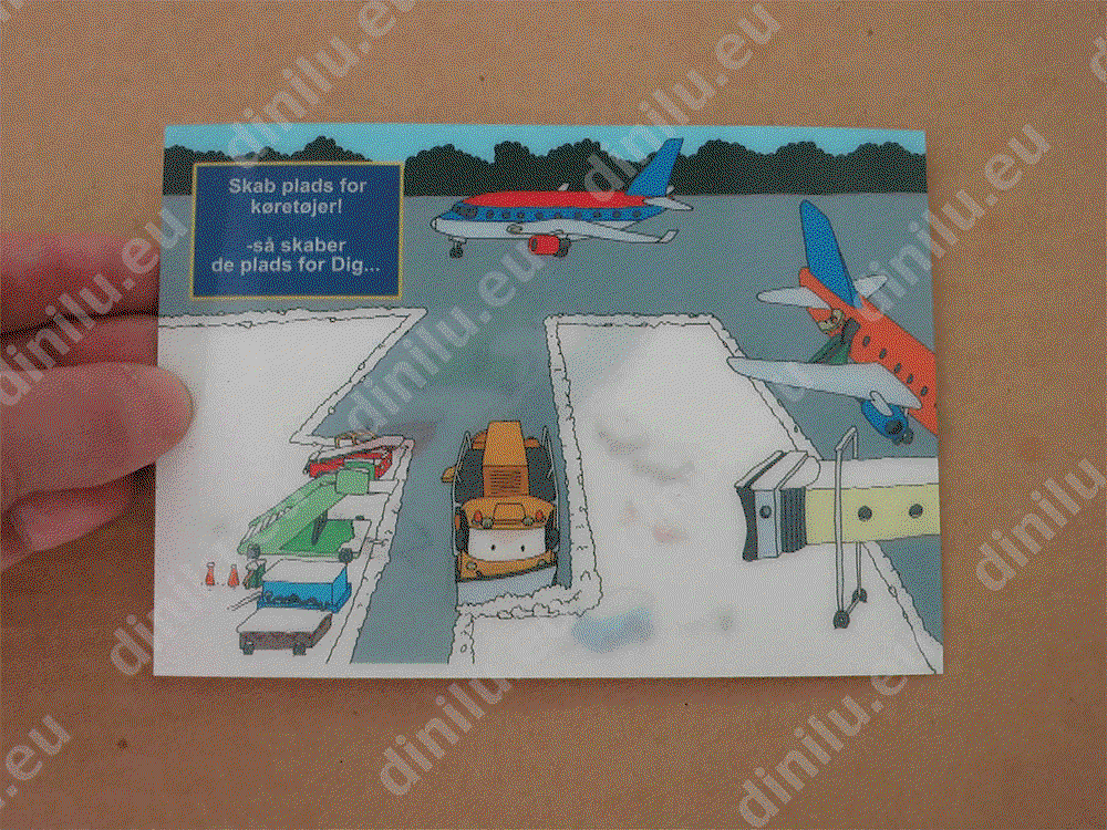 Carte postale lenticulaire, 105x148mm (A6) image