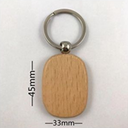 Wooden keychain image