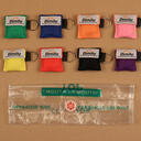 CPR face shield in soft bag with custom woven label image