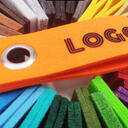 Polyester felt keychain picture