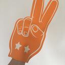 Giant foam hands printed with your logo image