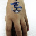 Tatouage temporaire personnalisé 105 x 148 mm image