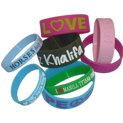Bracelets en silicone