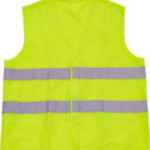Basic safety jacket for extra visibility image