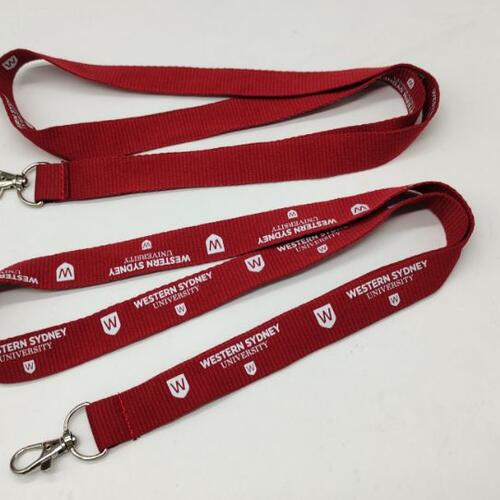 Basic screen printed lanyards 2cm wide image