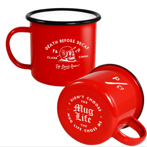 Mug en émail personnalisé 350 ml Mug en émail personnalisé 350 ml image