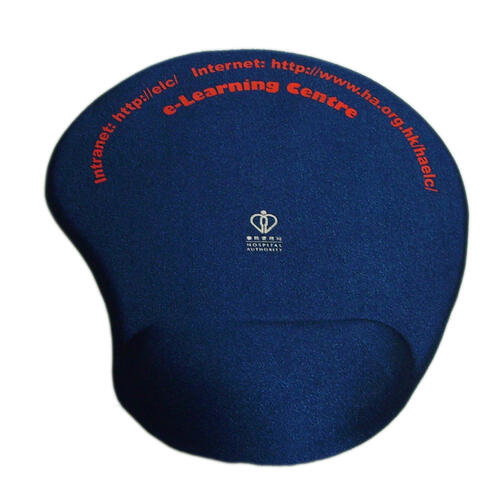 Tapis de souris personnalisé avec repose-poignet gel 22.6x19.6x2.2cm image