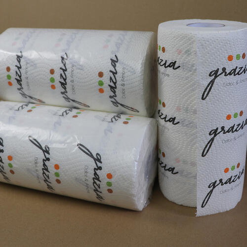 Paper kitchen towel with custom print Paper kitchen towel with custom print image