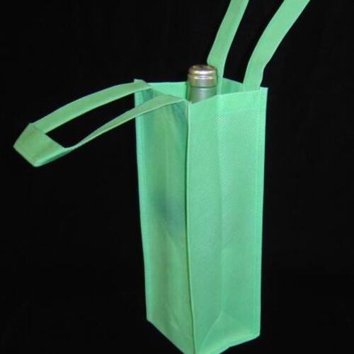 Sac à bouteille de vin PP non-tissé personnalisé Sac à bouteille en PP non-tissé personnalisé (1 bouteille) image