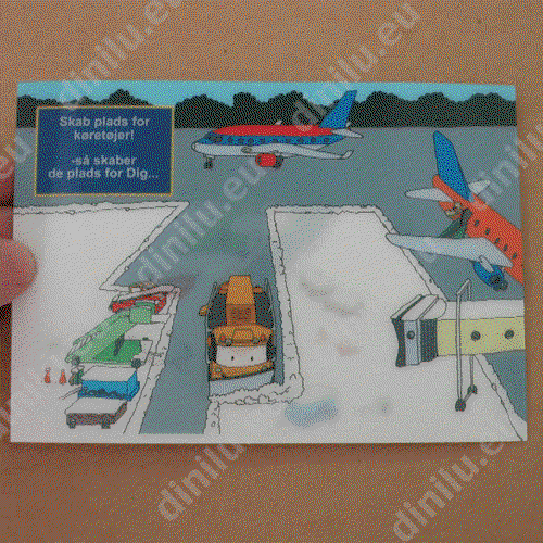 Carte postale lenticulaire, 105x148mm (A6) image